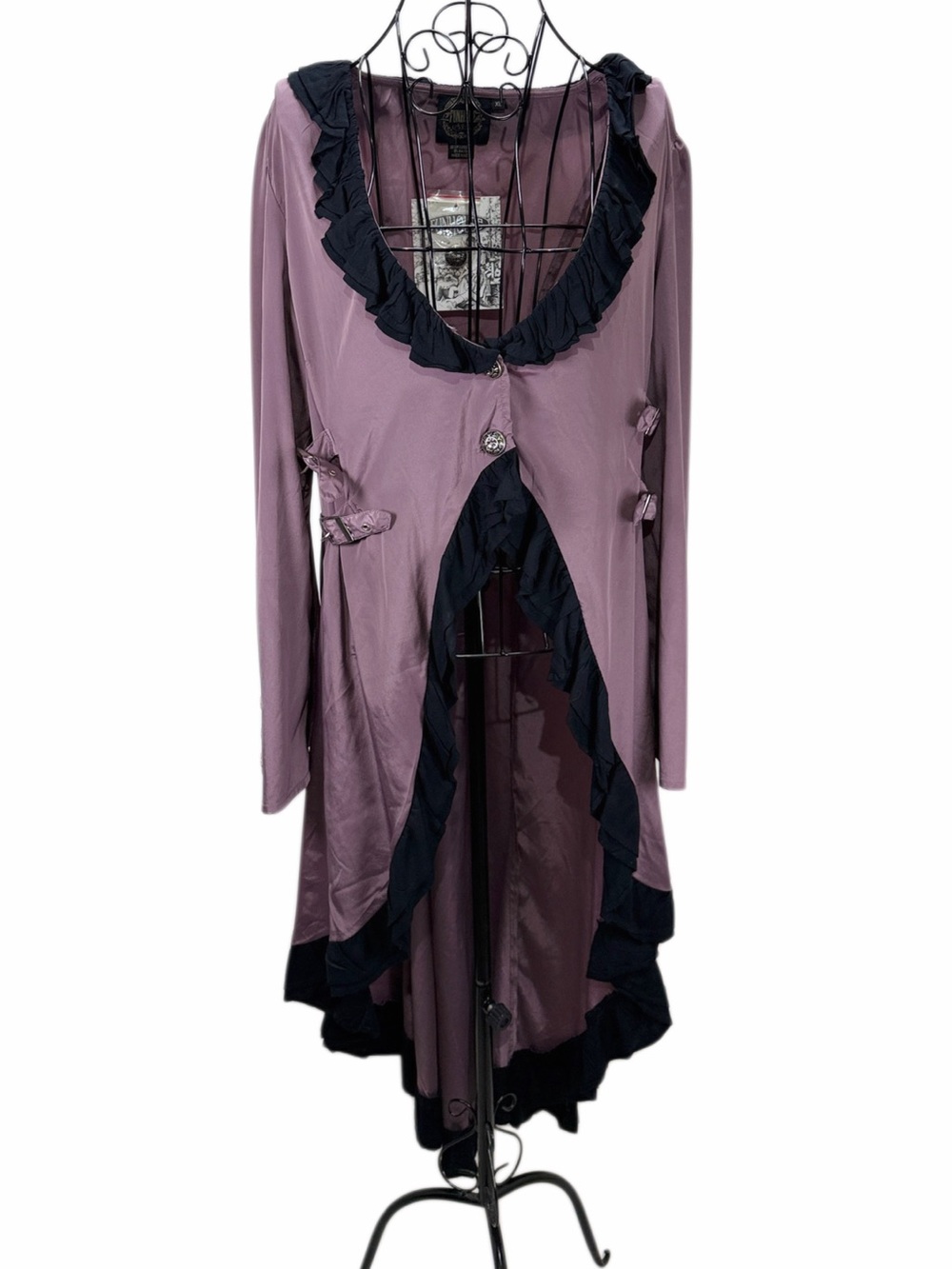 Funhouse Pyramid Collection XL Victorian Steampunk Goth High Low Top